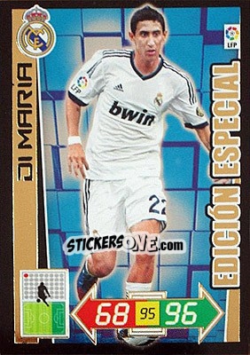 Sticker Di María - Liga BBVA 2012-2013. Adrenalyn XL n. LE-DM - Panini