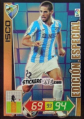 Sticker Isco - Liga BBVA 2012-2013. Adrenalyn XL - Panini