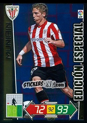 Sticker Muniain - Liga BBVA 2012-2013. Adrenalyn XL n. LE-MU - Panini
