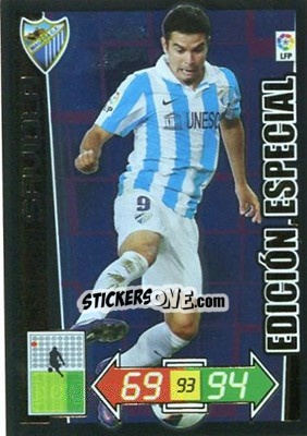 Sticker Saviola - Liga BBVA 2012-2013. Adrenalyn XL - Panini
