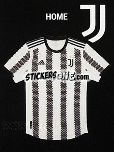 Sticker Home kit - Juventus 2022-2023
 n. 36 - Euro Publishing
