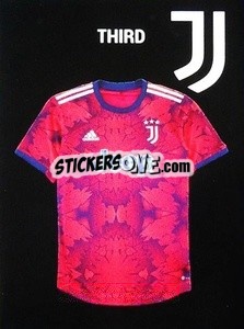 Sticker Third kit - Juventus 2022-2023
 n. 38 - Euro Publishing