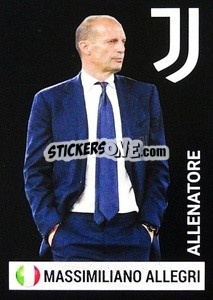 Sticker Massimiliano Allegri - Juventus 2022-2023
 n. 4 - Euro Publishing