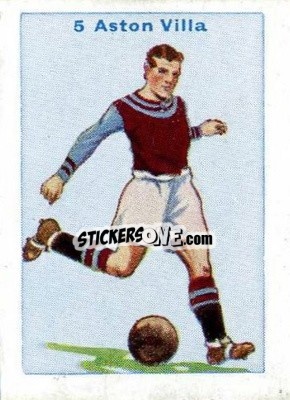 Figurina Aston Villa - Football Team Cards 1934
 - D.C. Thomson