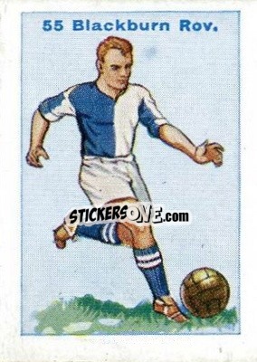 Sticker Blackburn Rovers - Football Team Cards 1934
 - D.C. Thomson