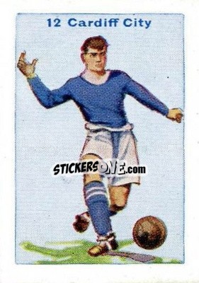 Figurina Cardiff City - Football Team Cards 1934
 - D.C. Thomson