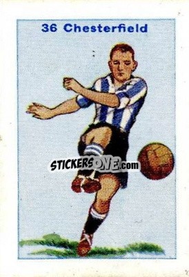 Sticker Chesterfield - Football Team Cards 1934
 - D.C. Thomson