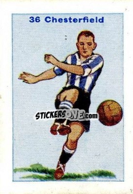 Figurina Chesterfield - Football Team Cards 1934
 n. 36 - D.C. Thomson