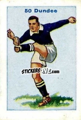 Sticker Dundee - Football Team Cards 1934
 - D.C. Thomson