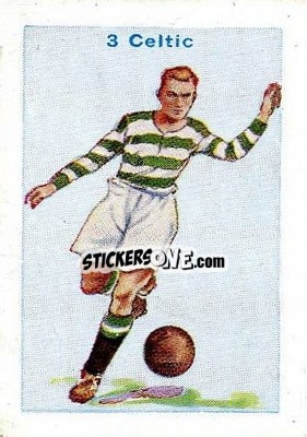 Sticker Glasgow Celtic - Football Team Cards 1934
 - D.C. Thomson