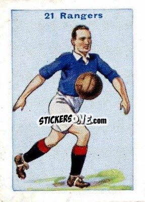 Cromo Glasgow Rangers