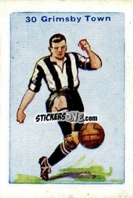 Sticker Grimsby Town - Football Team Cards 1934
 - D.C. Thomson