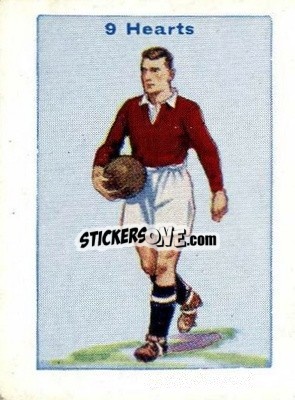 Sticker Heart of Midlothian - Football Team Cards 1934
 - D.C. Thomson