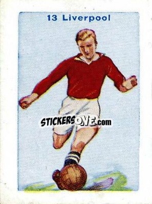 Sticker Liverpool - Football Team Cards 1934
 - D.C. Thomson