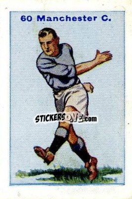 Figurina Manchester City - Football Team Cards 1934
 - D.C. Thomson