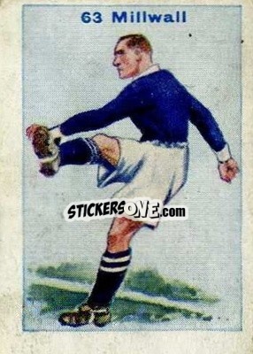 Sticker Millwall - Football Team Cards 1934
 - D.C. Thomson