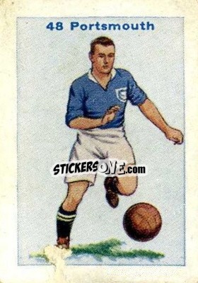Figurina Portsmouth - Football Team Cards 1934
 n. 48 - D.C. Thomson