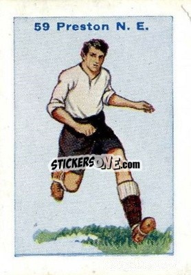 Sticker Preston North End - Football Team Cards 1934
 n. 59 - D.C. Thomson