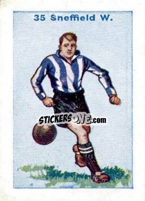 Cromo Sheffield Wednesday - Football Team Cards 1934
 - D.C. Thomson