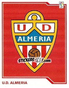 Sticker Escudo ALMERIA - Liga Spagnola 2007-2008 n. 1 - Colecciones ESTE