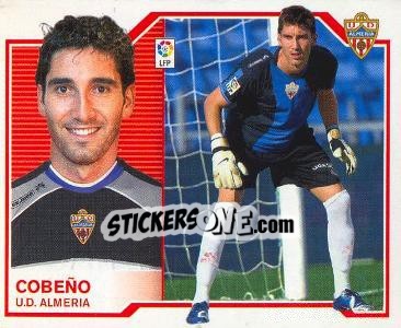 Sticker Cobeño - Liga Spagnola 2007-2008 n. 3 - Colecciones ESTE