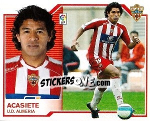 Cromo Acasiete - Liga Spagnola 2007-2008 - Colecciones ESTE