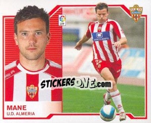 Sticker Mané - Liga Spagnola 2007-2008 n. 8 - Colecciones ESTE