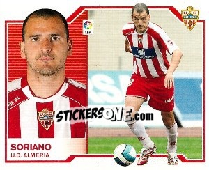 Cromo Soriano - Liga Spagnola 2007-2008 - Colecciones ESTE