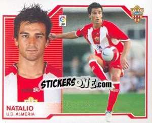 Sticker Natalio - Liga Spagnola 2007-2008 n. 17 - Colecciones ESTE
