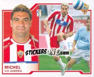 Sticker Michel - Liga Spagnola 2007-2008 n. 18 - Colecciones ESTE