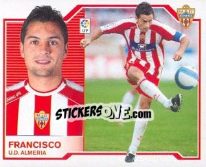 Sticker Francisco - Liga Spagnola 2007-2008 - Colecciones ESTE