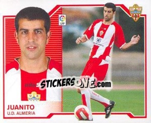 Cromo Juanito (Coloca) - Liga Spagnola 2007-2008 - Colecciones ESTE
