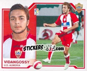 Sticker Vidangossy (Coloca) - Liga Spagnola 2007-2008 n. 21 - Colecciones ESTE