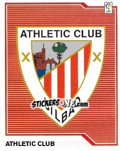 Sticker Escudo ATH.BILBAO - Liga Spagnola 2007-2008 n. 31 - Colecciones ESTE