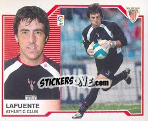Cromo Lafuente - Liga Spagnola 2007-2008 n. 34 - Colecciones ESTE