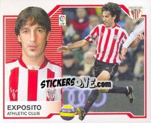 Cromo Expósito - Liga Spagnola 2007-2008 n. 35 - Colecciones ESTE