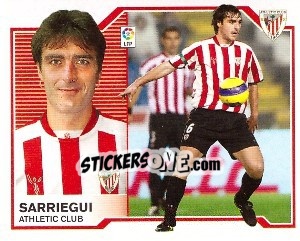Sticker Sarriegui - Liga Spagnola 2007-2008 n. 37 - Colecciones ESTE