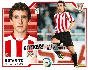 Cromo Ustaritz - Liga Spagnola 2007-2008 - Colecciones ESTE