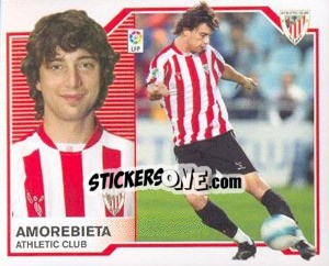 Sticker Amorebieta - Liga Spagnola 2007-2008 - Colecciones ESTE