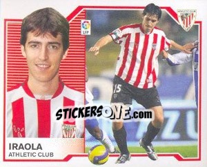 Sticker Iraola - Liga Spagnola 2007-2008 n. 43 - Colecciones ESTE