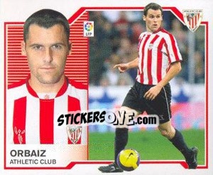Sticker Orbaiz - Liga Spagnola 2007-2008 - Colecciones ESTE