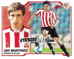 Sticker Javi Martínez - Liga Spagnola 2007-2008 - Colecciones ESTE