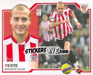 Cromo Yeste - Liga Spagnola 2007-2008 - Colecciones ESTE