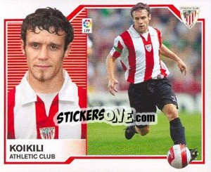 Sticker Koikili (Coloca) - Liga Spagnola 2007-2008 n. 55 - Colecciones ESTE