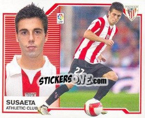 Sticker Susaeta (Coloca) - Liga Spagnola 2007-2008 n. 56 - Colecciones ESTE