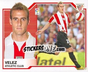 Cromo Velez (Coloca) - Liga Spagnola 2007-2008 n. 57 - Colecciones ESTE