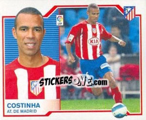 Sticker Costinha - Liga Spagnola 2007-2008 n. 73 - Colecciones ESTE