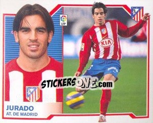 Sticker Jurado - Liga Spagnola 2007-2008 n. 76 - Colecciones ESTE