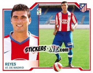 Cromo Reyes (Coloca) - Liga Spagnola 2007-2008 - Colecciones ESTE
