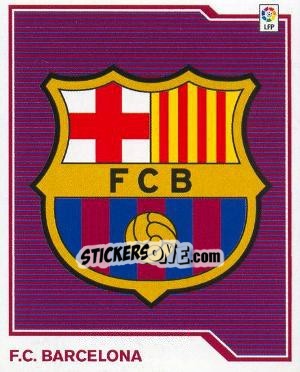 Cromo Escudo BARCELONA - Liga Spagnola 2007-2008 - Colecciones ESTE